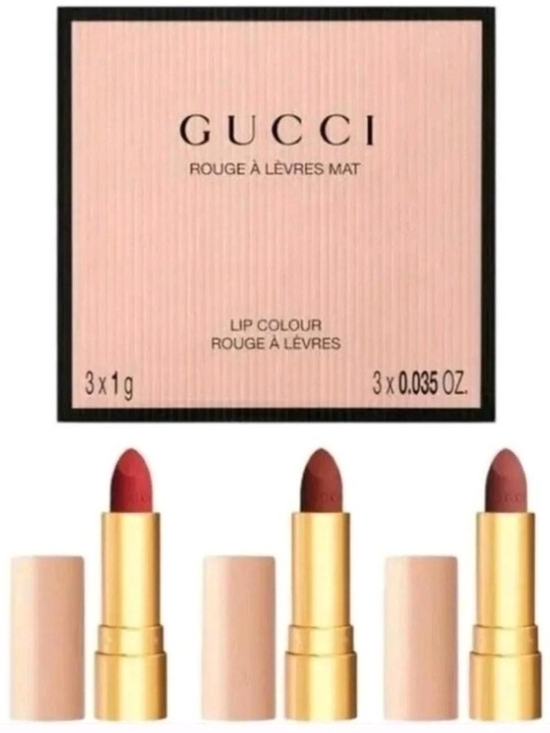 Gucci Other - Gucci Matte Lipstick Trio